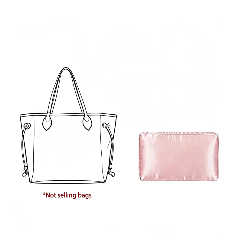 Women Bags Lv - Rein handgefertigtes Seidenkissen-Gewebe für LV Neverfull