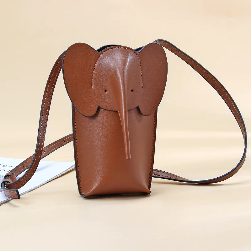 Women Bags Grey - Mode Handy Schulter Tasche Frauen Leder