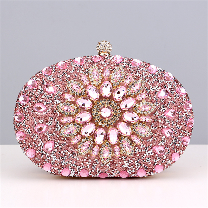Women Bags Golden - Diamant Kristall Frauen bilden kosmetische Abend