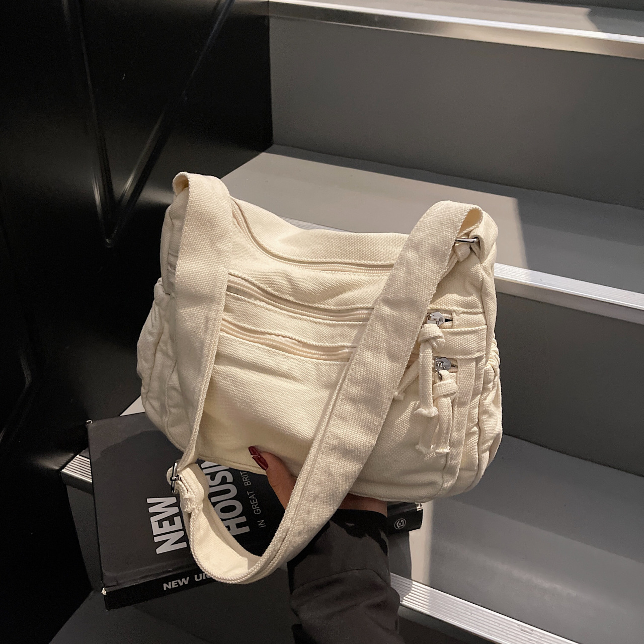 Women'S Kipling Bags - Neue modische, schlichte Canvas-Tasche im koreanischen
