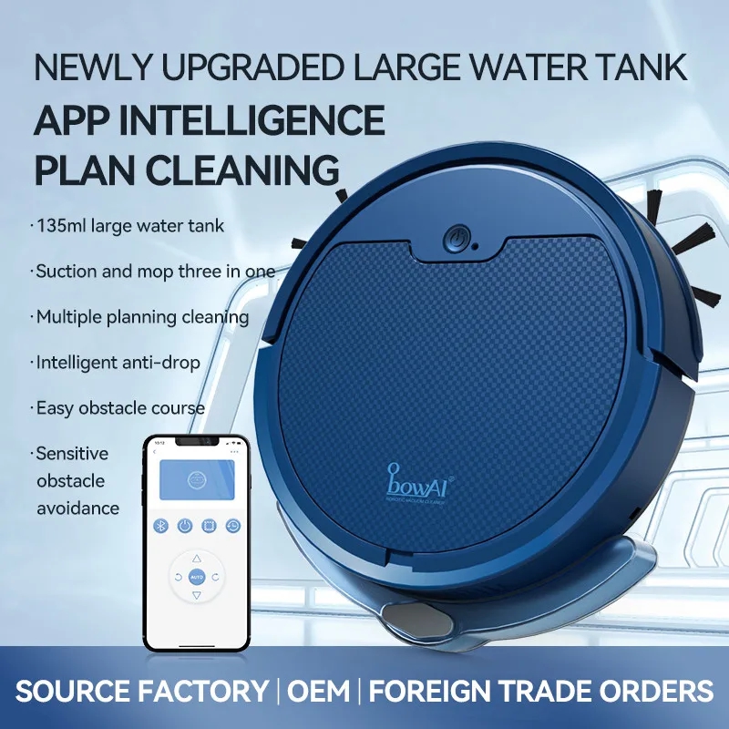 Women Bags Under 500 - Obowal Kehrroboter-Staubsauger, APP-Steuerung, automatischer Wassertank, Kehren