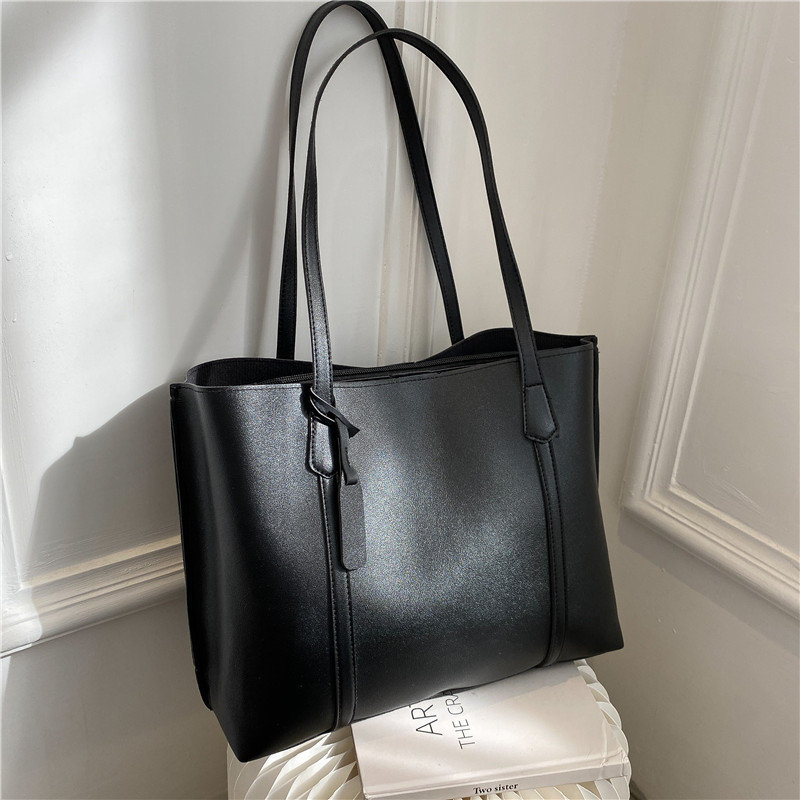 Klassische schwarze Kunstleder – Women Bags For Work Bewertung und Preis