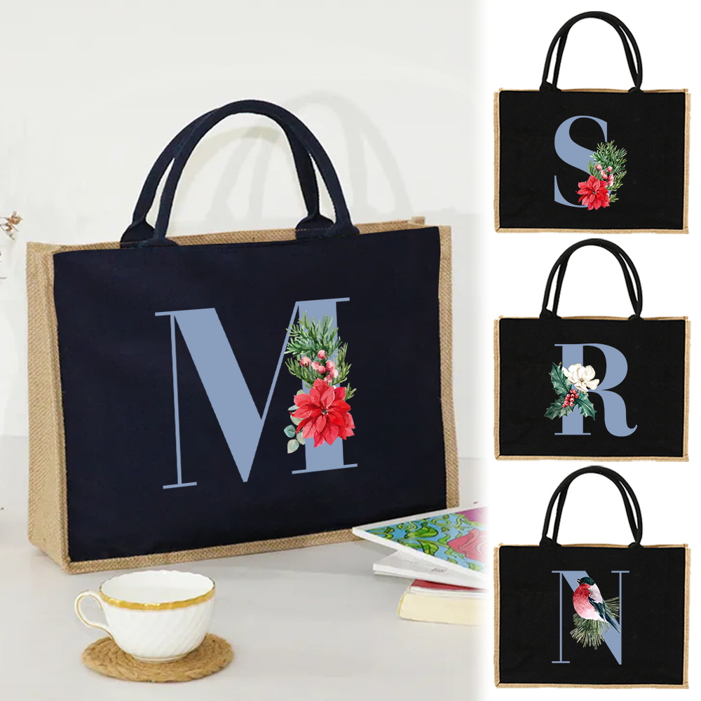 Natürliche Jute-Handtasche mit – Women Bags Jute Bewertung und Preis