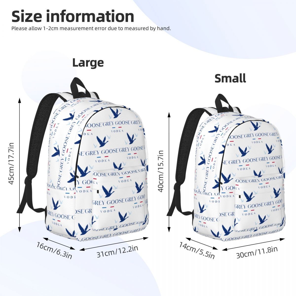 Grey Goose Vodka Studentenruck – Women Bags Grey Bewertung und Preis