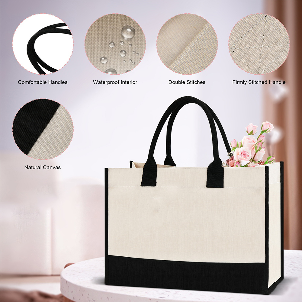 Strandtasche, elegante Damen-J – Women Bags Jute Bewertung und Preis