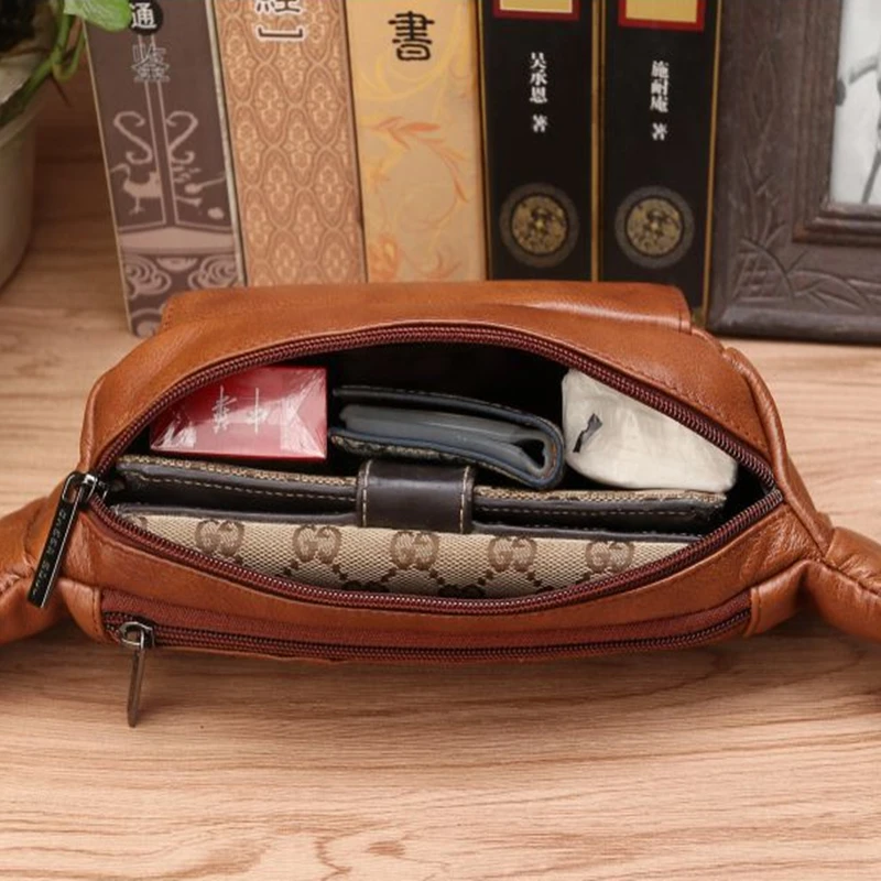 Herren Echtleder Gürteltasche  – Saddle Bag Leather Bewertung und Preis