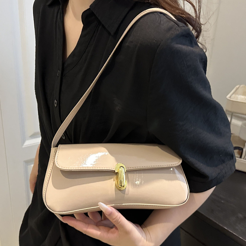 Glänzende Leder-Umhängetasche, – Women Bags For Airport Bewertung und Preis