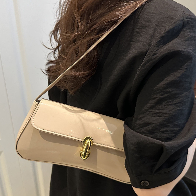 Glänzende Leder-Umhängetasche, – Women Bags For Airport Bewertung und Preis