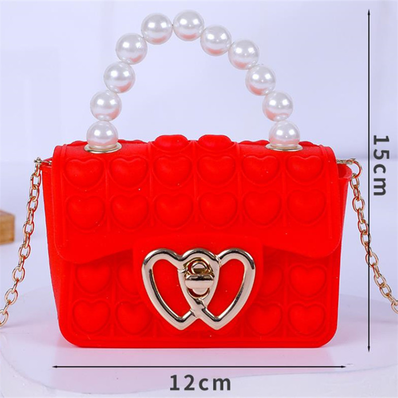 Silikon Love Bubble Jelly Bag, – Mini Purse Chain Bewertung und Preis