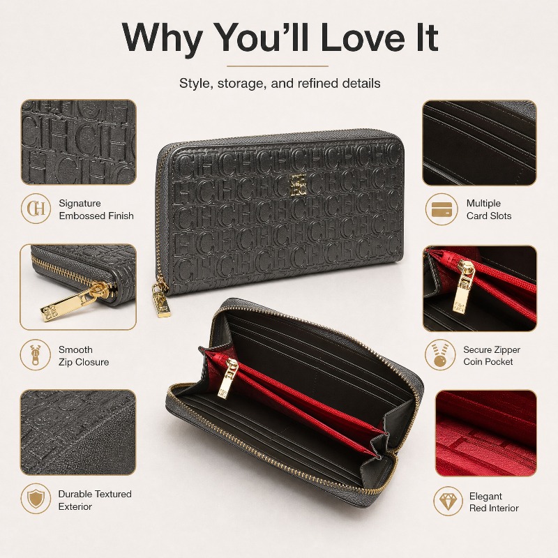CHHC Neue Unisex-Langbörse für – Women Bags Rack Bewertung und Preis