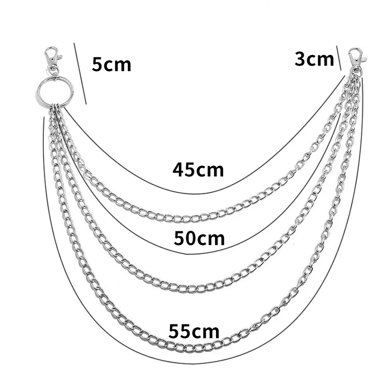 Mehrschichtige Metall-Gürtelke – Mini Purse Chain Bewertung und Preis