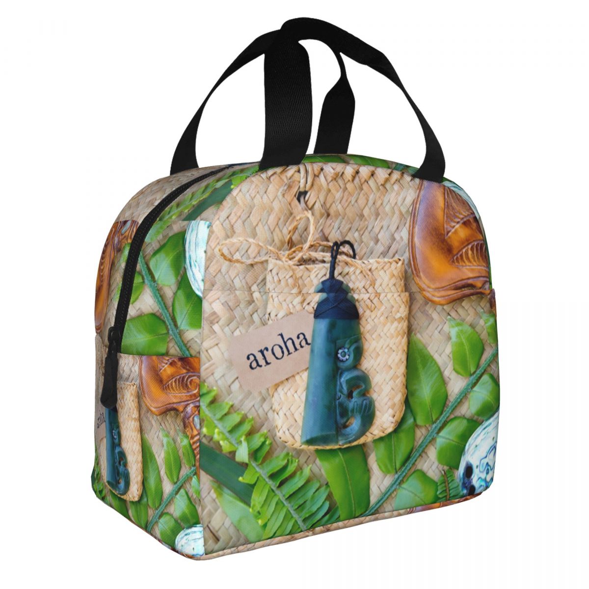 Maori-Themen Isolierte Lunch-T – Women Bags Nz Bewertung und Preis