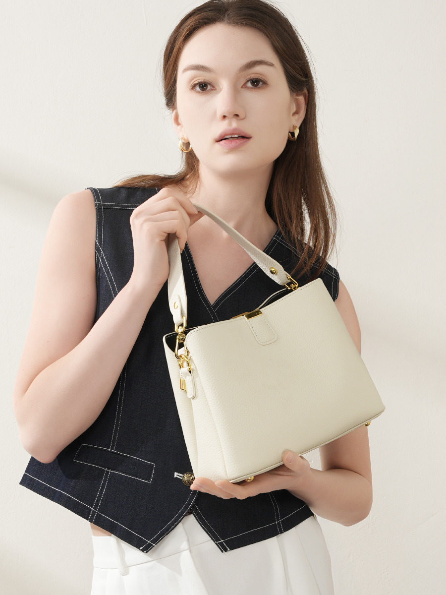 YANATARI Echtleder Damenhandta – Women Bags Grey Bewertung und Preis