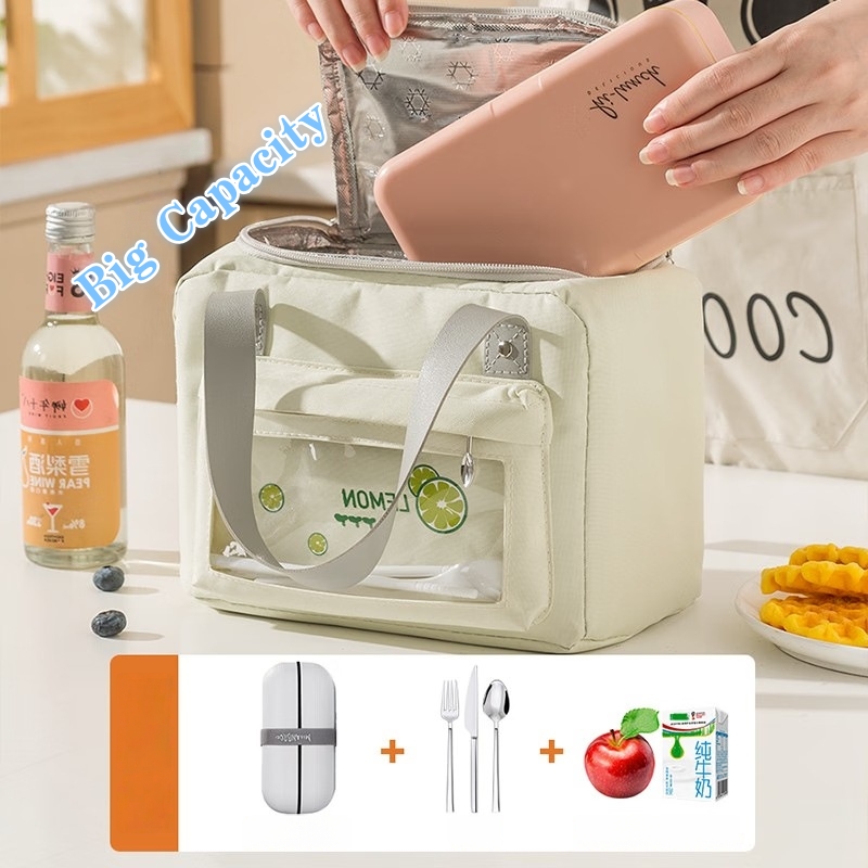 Lunchtasche aus Oxford-Stoff,  – Women Bags Grey Bewertung und Preis