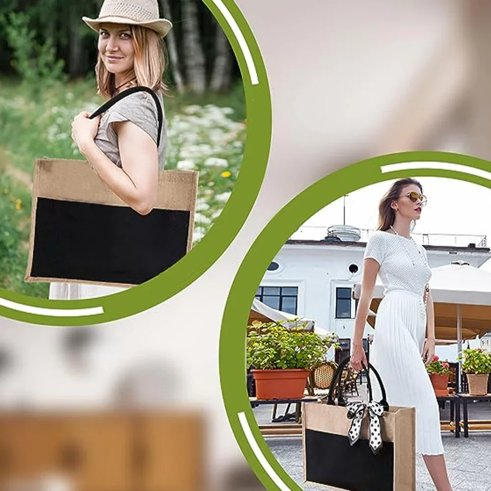 Einkaufstasche, wiederverwendb – Women Bags Jute Bewertung und Preis