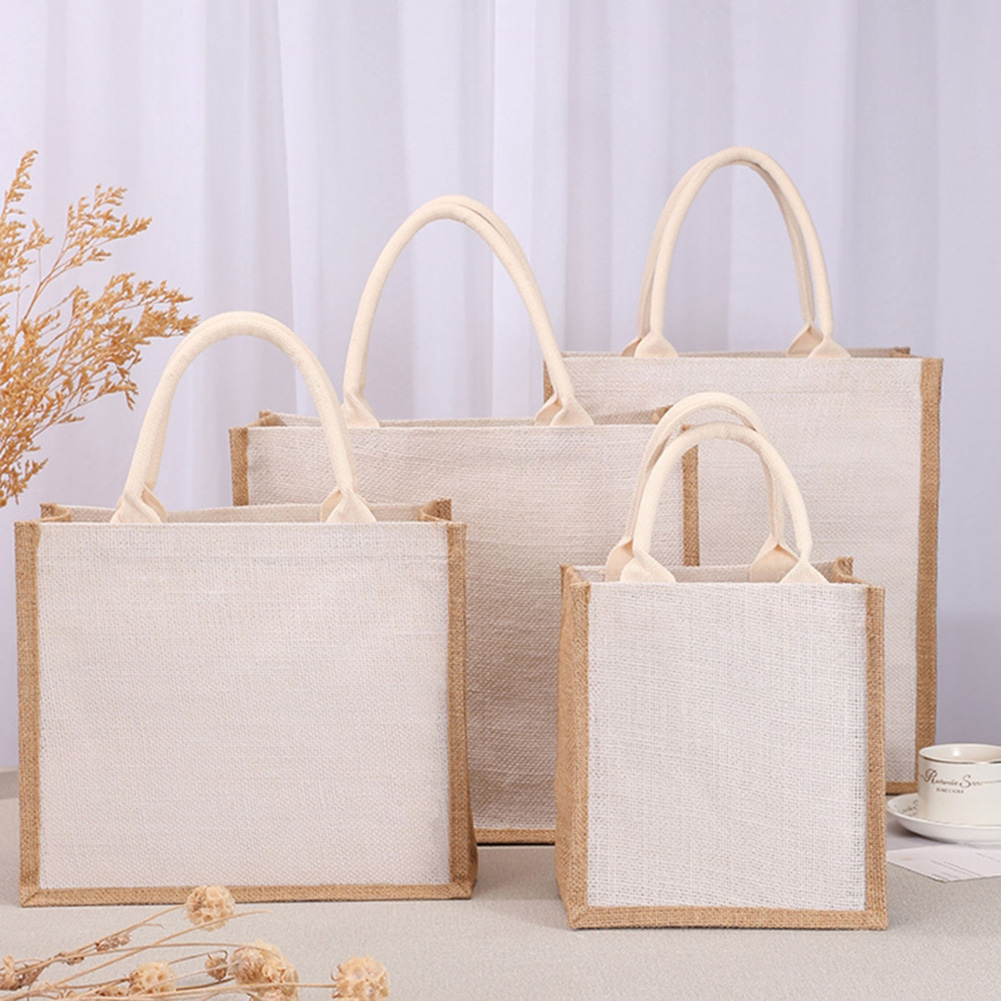 Damen-Einkaufstasche, große Ka – Women Bags Jute Bewertung und Preis