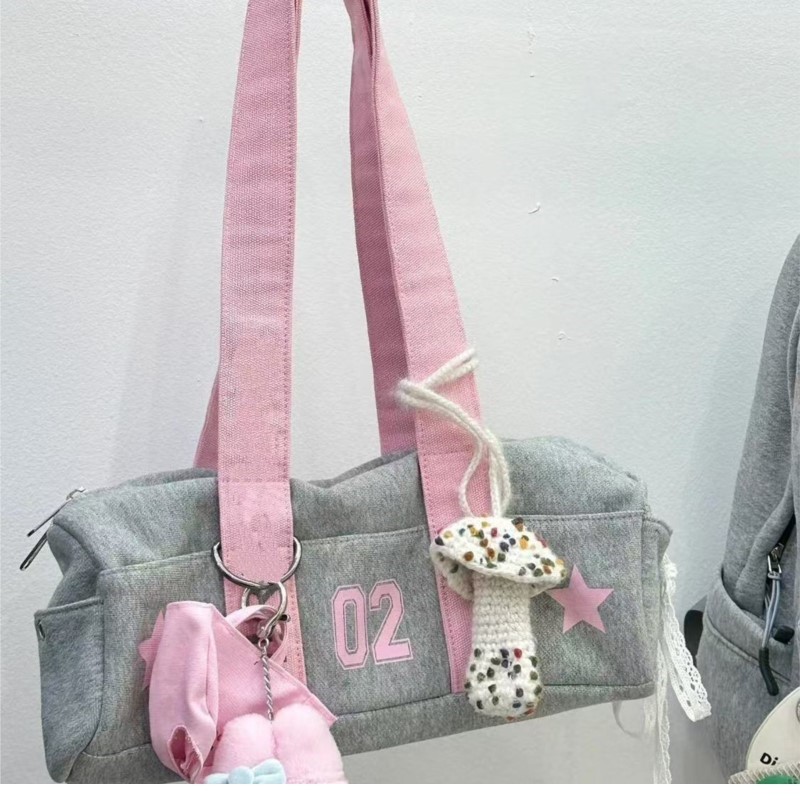 Harajuku Grau Handtasche Leinw – Women Bags Grey Bewertung und Preis