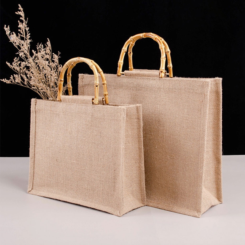 Tragbare Sackleinen Jute Einka – Women Bags Jute Bewertung und Preis
