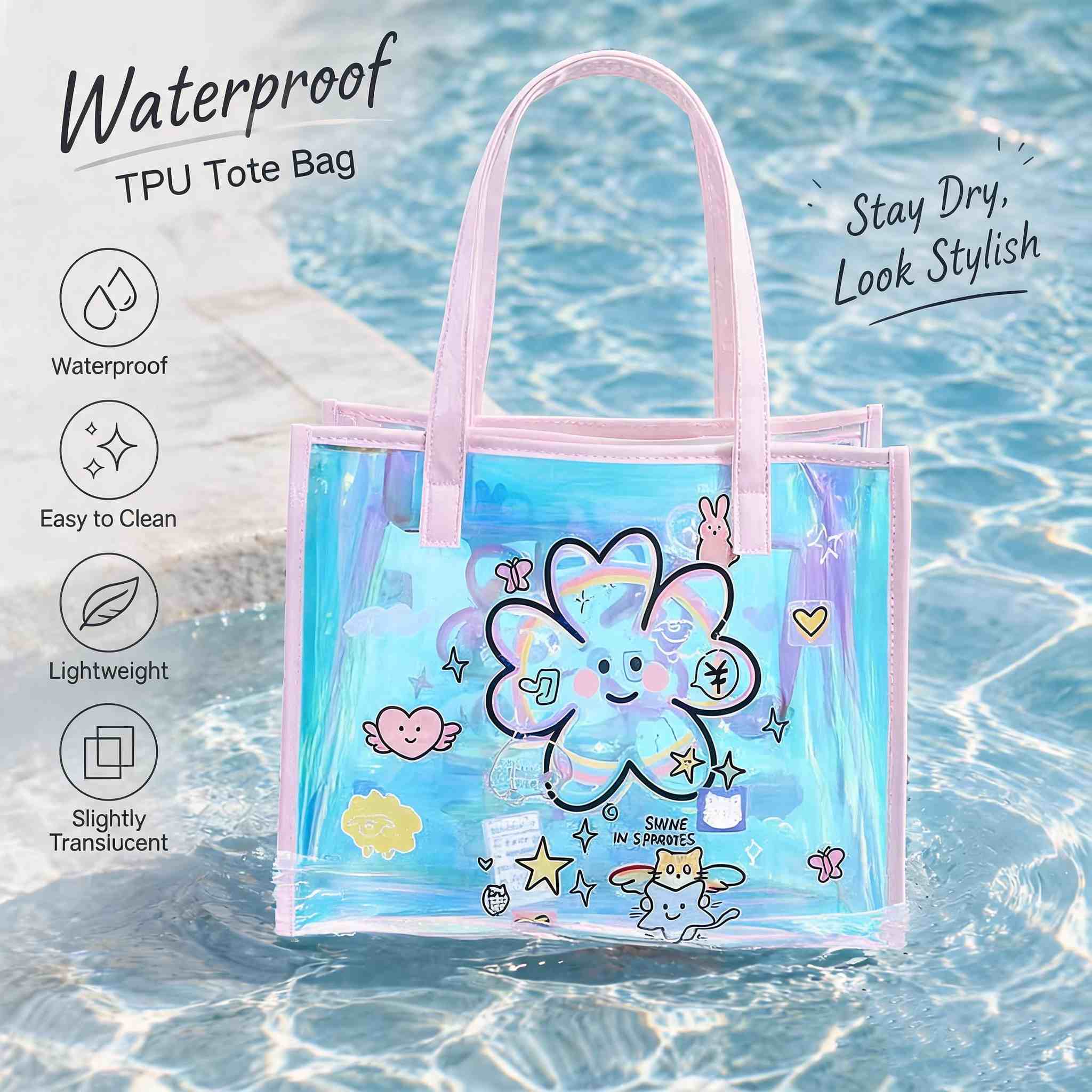 Holografische transparente Ein – Women Bags Lv Bewertung und Preis