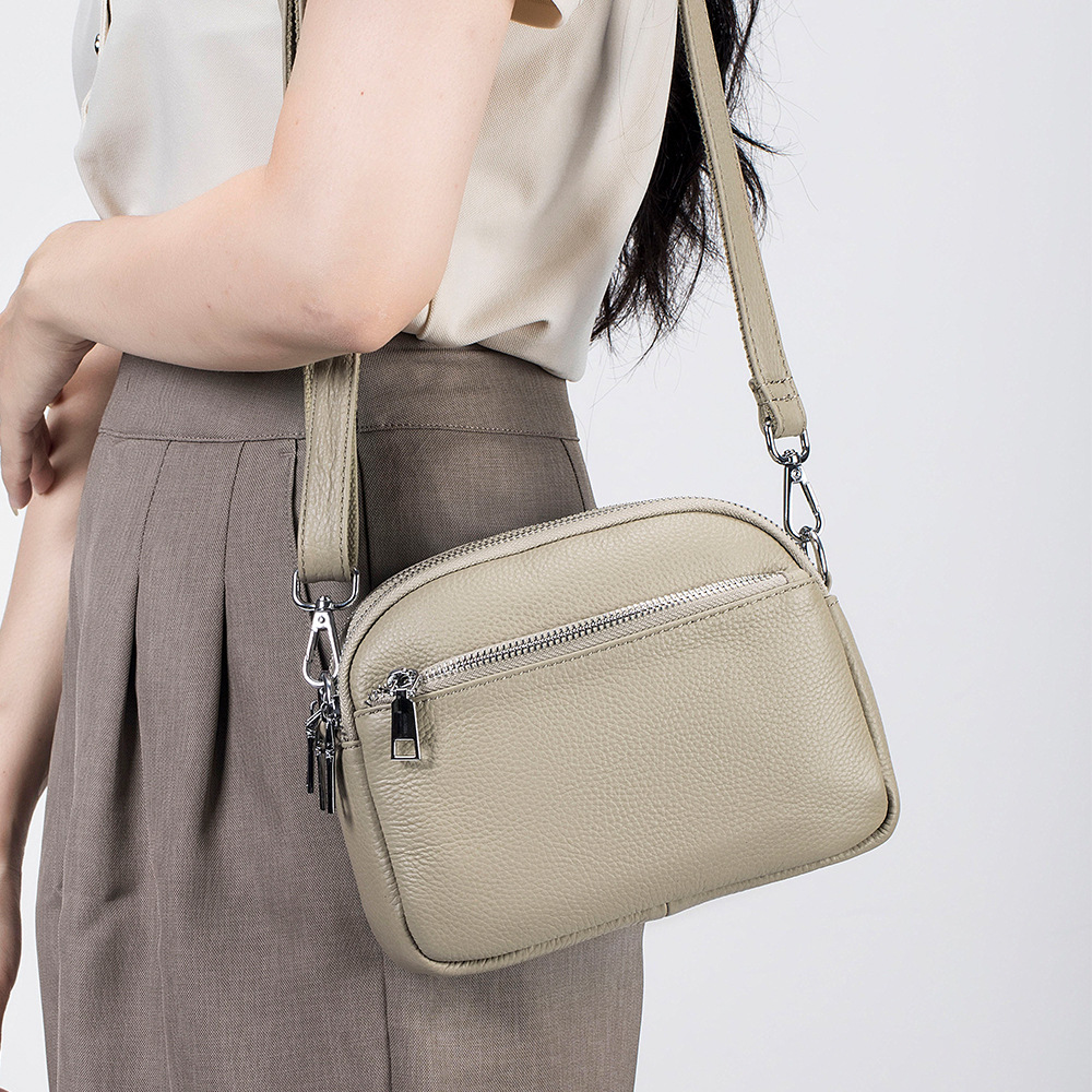 Echtes Leder Vielseitige Umhän – Women Bags Rack Bewertung und Preis